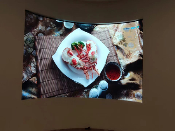 镇赉室内P2.5弧形LED屏